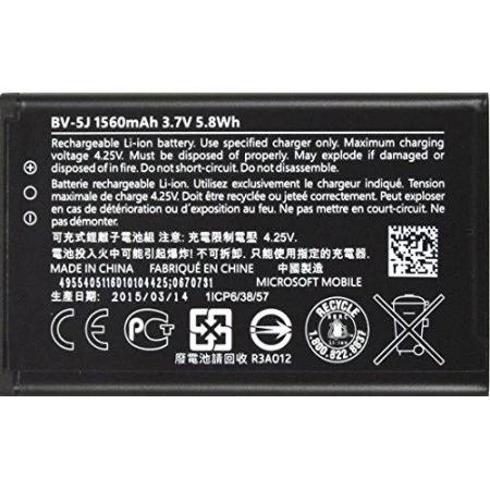 Nokia Lumia 532 Batarya - Pil BV-5J - 2