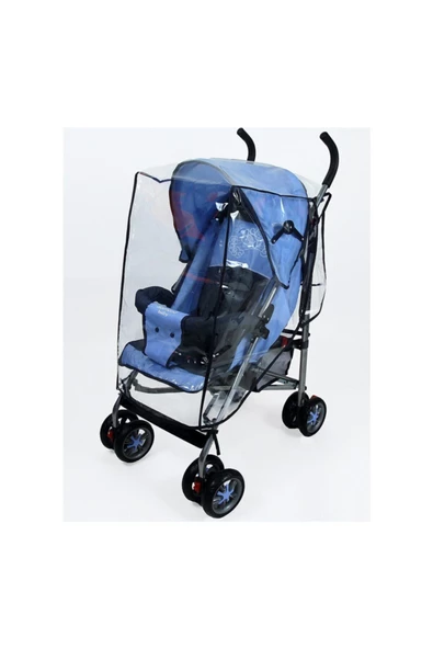 NEW PERLE CONCEPT Lüx Concept Bebek Çocuk Arabası Puset Baston Yağmurluğu Rüzgarlığı Lüx Yağmurluk Rüzgarlık - 2
