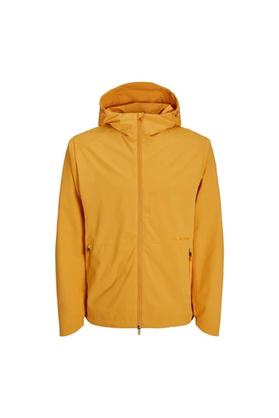 Jack Jones Erkek Altın Sarısı Rüzgar Geçirmez Shacket - Hafif ve Nefes Alabilir Tasarım 12252920 - 3