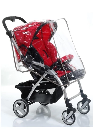 NEW PERLE CONCEPT Lüx Concept Bebek Çocuk Arabası Puset Baston Yağmurluğu Rüzgarlığı Lüx Yağmurluk Rüzgarlık - 4