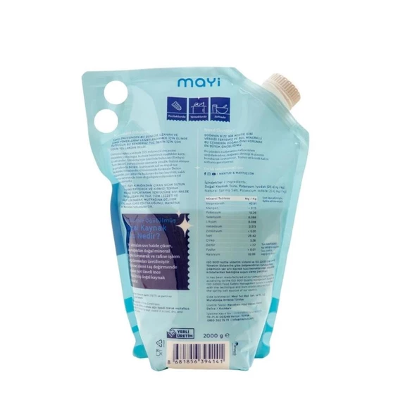 Mayi Tuz İyotlu İnce Kaynak Tuzu 2 kg - 2