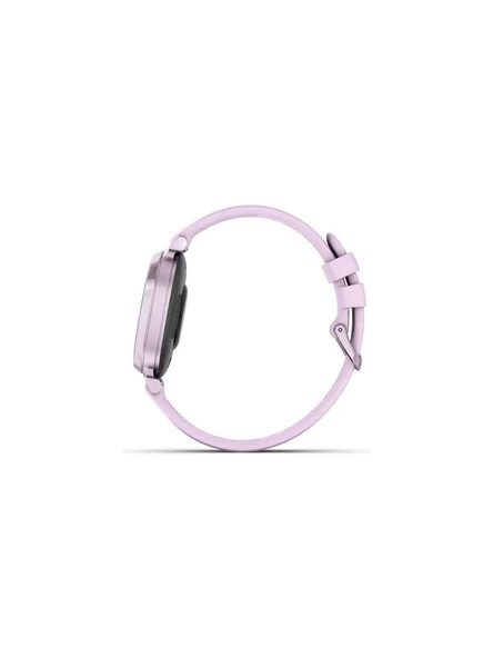 Garmin Lily 2 Active Gümüş, Mor Yasemin Silikon Kayışlı - 3