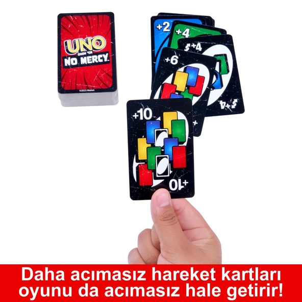 Mattel UNO No Mercy Kartlar HWV18 - 5
