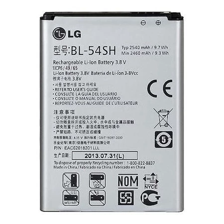 Lg G3 Beat / Lg Aka /Lg L80 / Lg Magna Pil - Batarya BL-54SH