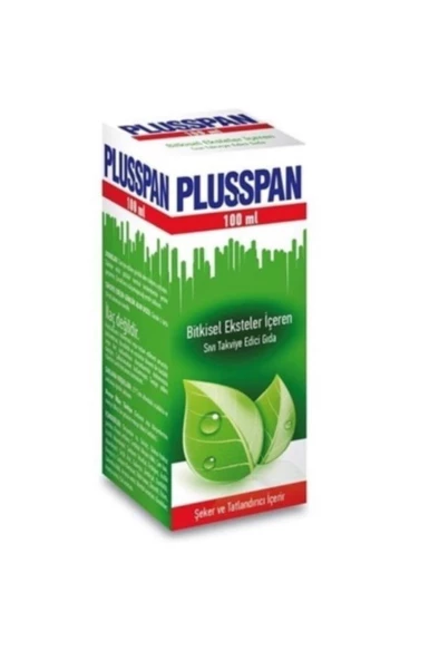 Ledapharma Plusspan Öksürük Şurubu 100 Ml (SKT:07/2026) ürün görseli