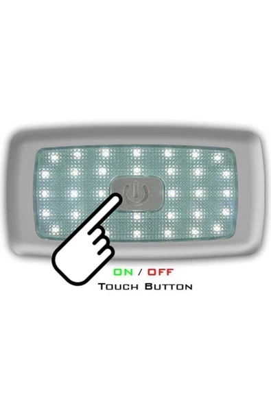 Sanel Led Lamba 12v 34 Ledli Iç Aydınlatma Dokunmatik Sıcak Beyaz Sta12ww34aab