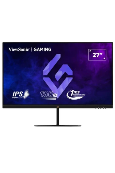 ViewSonic 27" VX2779-HD-PRO FULLHD 1MS 180HZ IPS HDMI DP FREESYNC HDR10 SUPERCLEAR GAMING MONITOR - 1