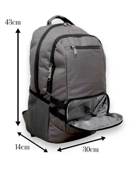Sırt Çantası Ayakkabı Bölmeli Su Geçirmez 15.6 İnç Laptop Destekli 8683255013524 - 3
