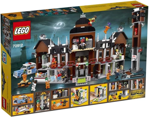 LEGO 70912 Batman Movie Arkham Akıl Hastanesi - 2