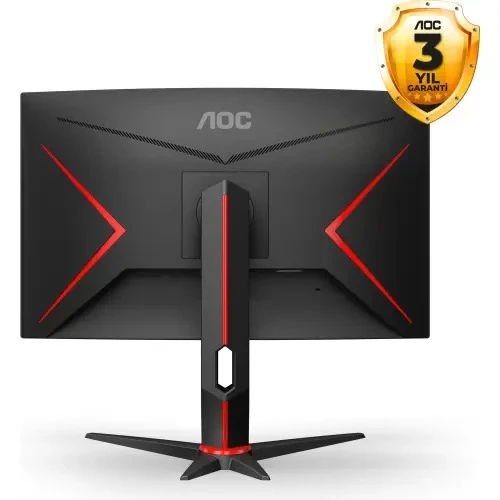 AOC 27" CQ27G2SE/BK 1 ms 165 Hz 2K QHD VA Curved Oyuncu Monitörü(Ölü Pixel) - 5