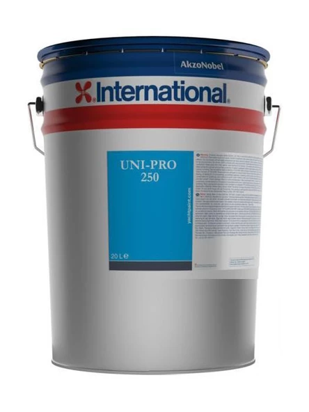 INTERNATIONAL UNİ-PRO 250 20L KIRMIZI ZEHİRLİ BOYA TEKNE YAT ANTIFOULING
