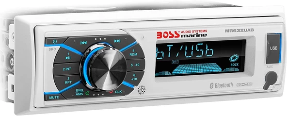BOSS TEYP KUMANDALI MR632UAB Marin Tekne ve Yat Bluetooth USB AUX