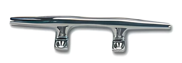 YUVARLAK KOÇ BOYNUZU KROM 15cm ürün görseli 1