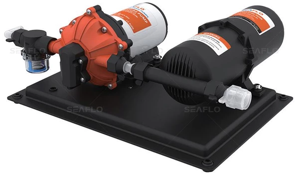 SEAFLO TANKLI HİDROFOR 12 V 20.8 LT. 1.00 LT TANK TEKNE KARAVAN ürün görseli 1