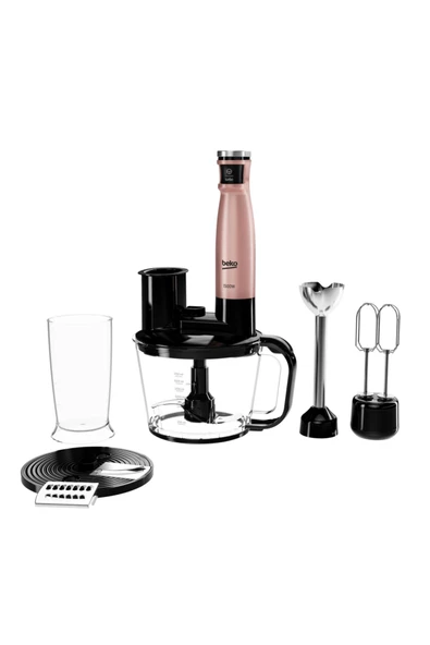 Beko Rhb 5050 R Floral Rose 1500 W Blender Seti Rose Gold