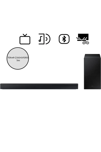 Samsung Soundbar Bluetooth Bağlantılı Uyarlanabilir Sound Lite Ve Oyun Modu 220W Güç