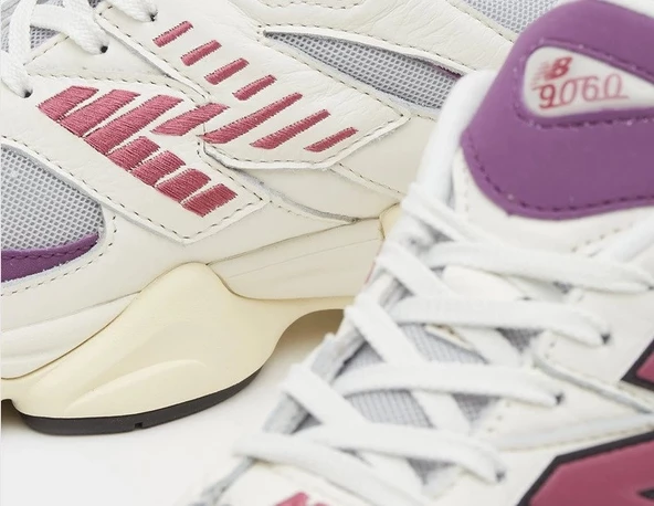 New Balance 9060 White Pink Purple - 3