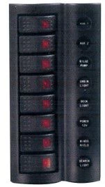 SWITCH PANEL 8 Lİ ÇİFT led TEKNE VE YAT ürün görseli 1