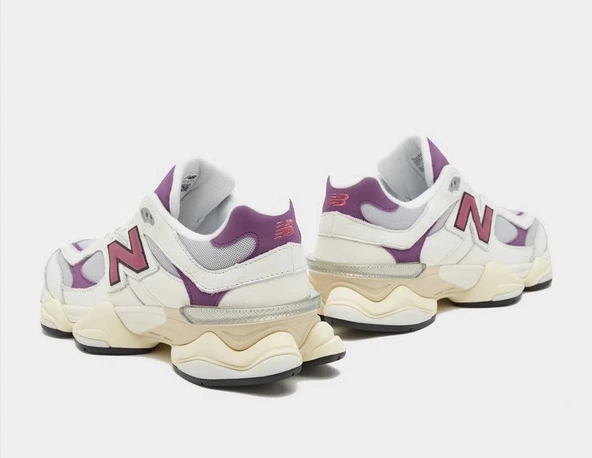 New Balance 9060 White Pink Purple - 4
