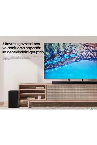 Samsung 3 Boyutlu Çevresel Ses Dts Virtual X & Dolby Audio Derin Ve Zengin Ses 3.1 Ses Sistemi- Soundbar