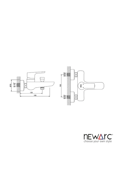 Beyaz Banyo Bataryası 921511W - 2