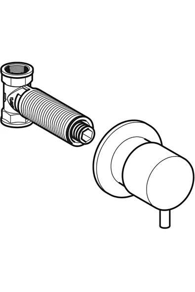 Geberit Alpha Gömme Rezervuar Seti - 4