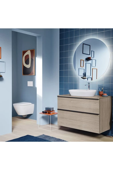 D-Neo Rimless Asma Klozet, Duravit Yavaş Kapak 45773900A1 - 2