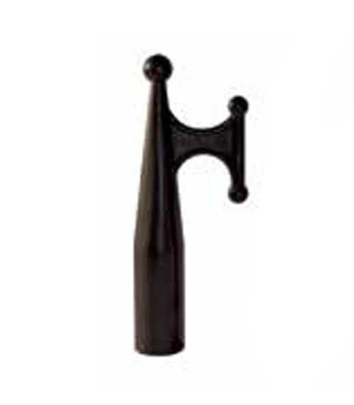 KAKIÇ UCU Ø25mm SİYAH GÖNDER KANCASI UCU ürün görseli 1