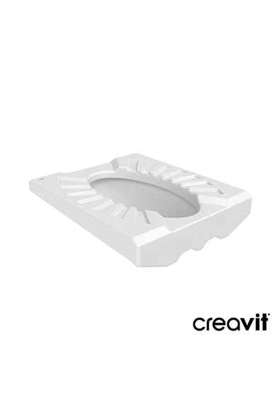 Tp590 Omega Çevre Yıkamalı Tuvalet Taşı 50x60 Cm Beyaz