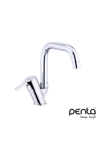 Lıly Yüksek Lavabo Bataryası L borulu P6808 - 4