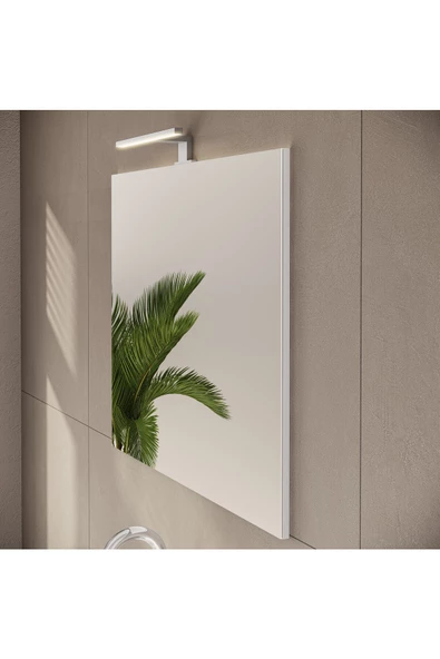 Mia 75024 Banyo Dolabı Seti, Çekmeceli, 80 Cm, Parlak Beyaz - 5