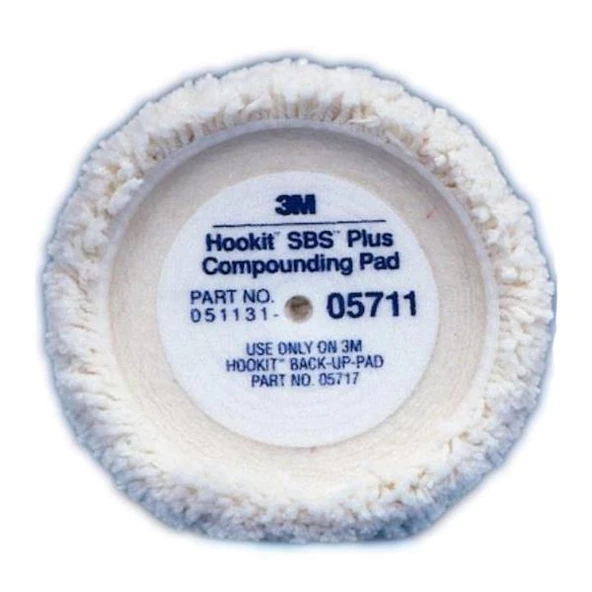 3M HOOKIT BEYAZ YÜN PASTA KEÇESİ 5711