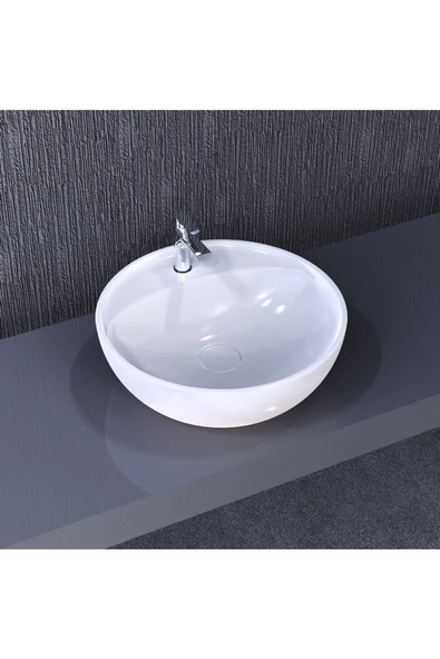 TLD 0712 Toledomix Çanak Lavabo Batarya Delikli 40 Cm