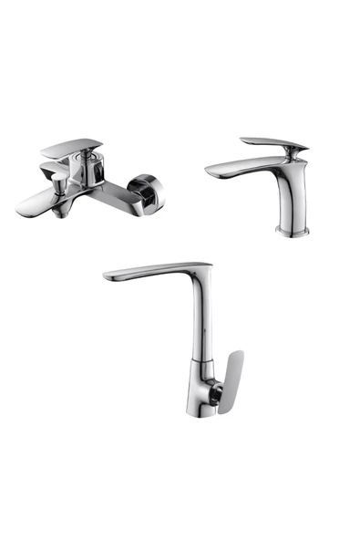 Slim Banyo,lavabo,evye Batarya Set 121511-121521-121531