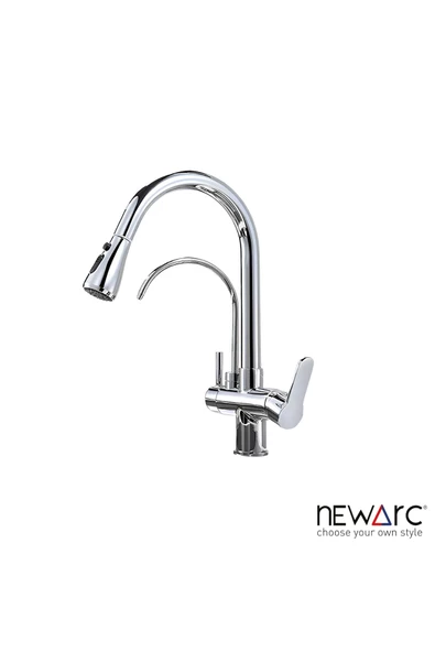 Arıtma Su Girişli Spiralli Eviye Bataryası 150589SP - 3