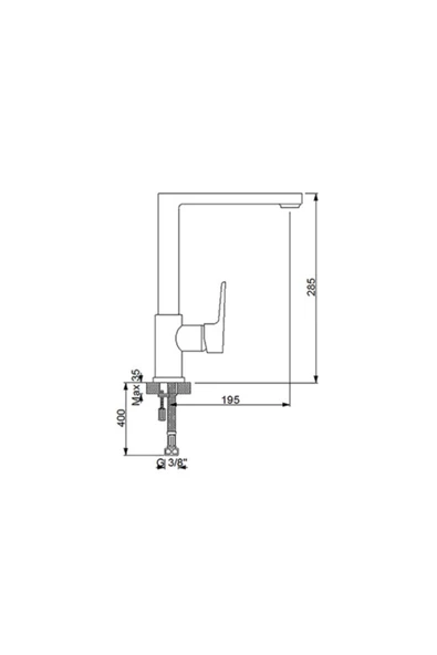 Loft Evye Bataryası Krom 921731 Yeni - 2