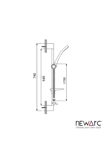 Aqua Siyah Sürgülü Üst Takım 430525R-05 - 3