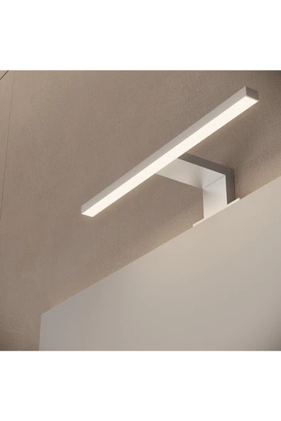 Mia 75024 Banyo Dolabı Seti, Çekmeceli, 80 Cm, Parlak Beyaz - 6