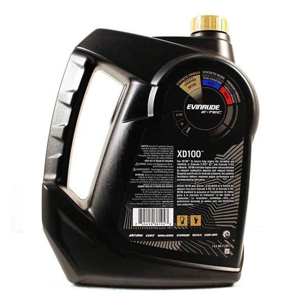 Evinrude Johnson XD100 Motor Yağı Galon 3.78 Litre   777118 - 2