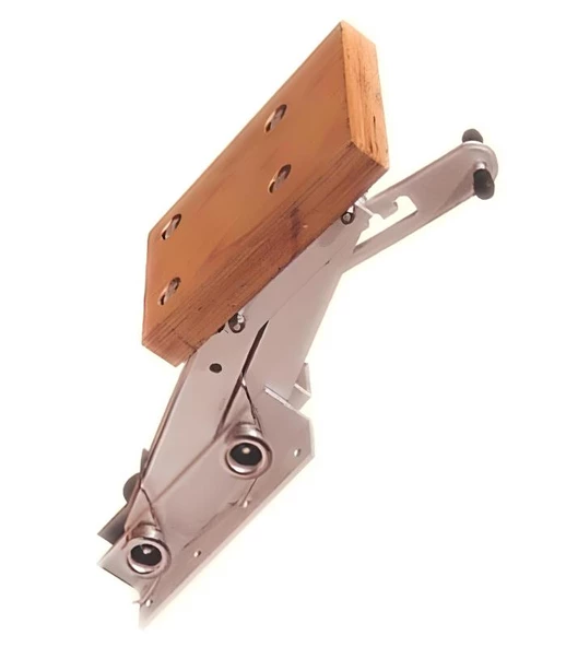 POSEIDON MARINE  MOTOR ASKI BRAKETİ KROM MAFSALLI AHŞAP 6-20HP