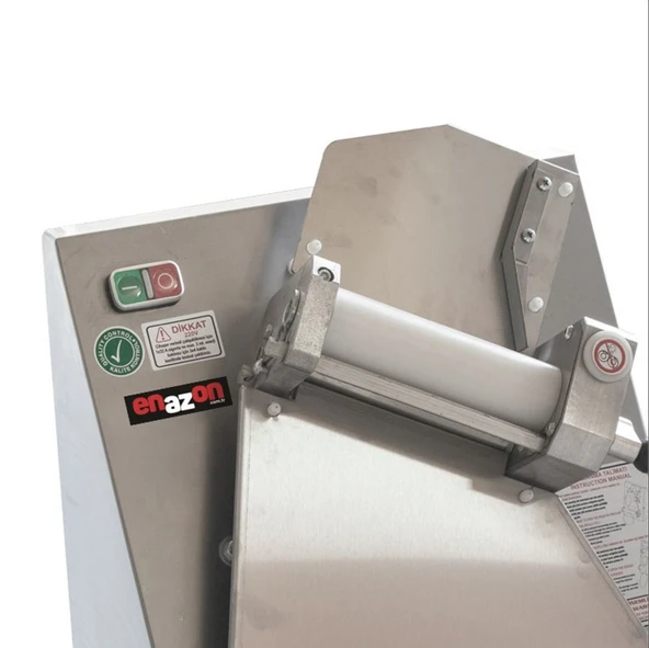 40 CM Yatay Pide Lavaş Lahmacun Erişte Hamur Açma Makinesi - Resim 4