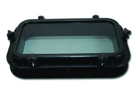 LUMBOZ İÇTEN MONTAJ DİKDÖRTGEN SİYAH 30x50cm ürün görseli 1