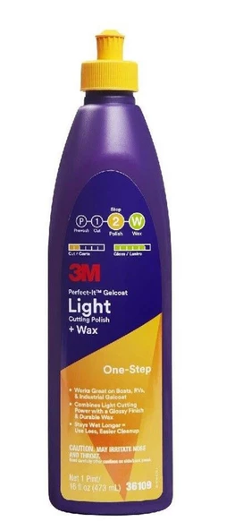 3M WAX JELKOT CİLASI 1/2 LT 36109 TEKNE KARAVAN