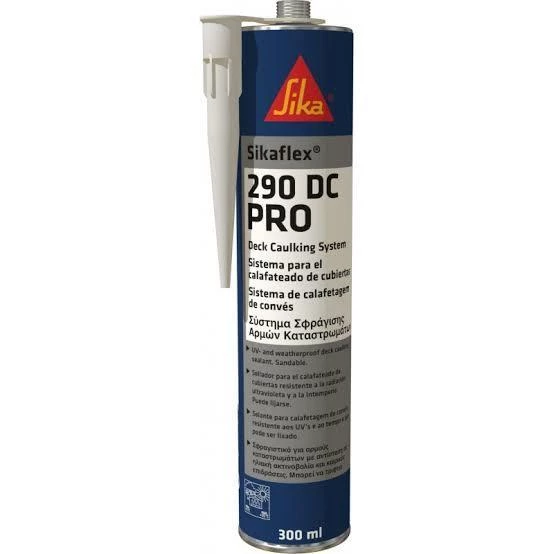 SİKAFLEX 290 DC PRO KARTUŞ 300ML SİYAH TEKNE, YAT VE BOT GÜVERTE ürün görseli 1