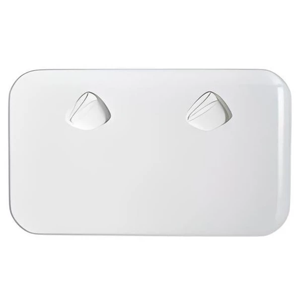 TEKNE VE KARAVAN İÇİN PLASTİK KAPAK BEYAZ  355x603 mm