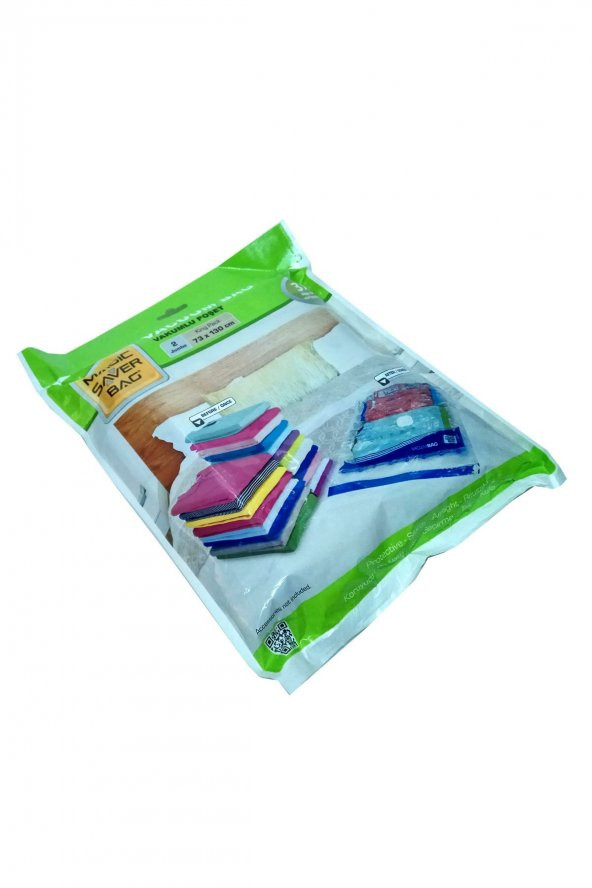 2 li Vakumlu Poşet - Hurç Jumbo Boy 73 cm X 130 cm Magic Saver - 3