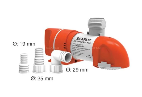 SEAFLO DÜŞÜK PROFİLLİ SİNTİNE POMPASI 1100 GPH 12 V TEKNE YAT KARAVAN ürün görseli