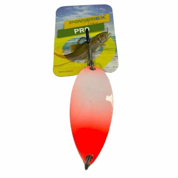 Turna Kaşığı 26 Gram Powerex PRO 26 gr. 6,5 cm. 6812 Metal Kaşık Sahte Yem