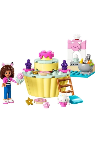 LEGO Kekedi ile Pasta Eğlencesi 10785 - 4+ Gabby's Dollhouse Mutfak İçeren Set (58 Parça) - 10