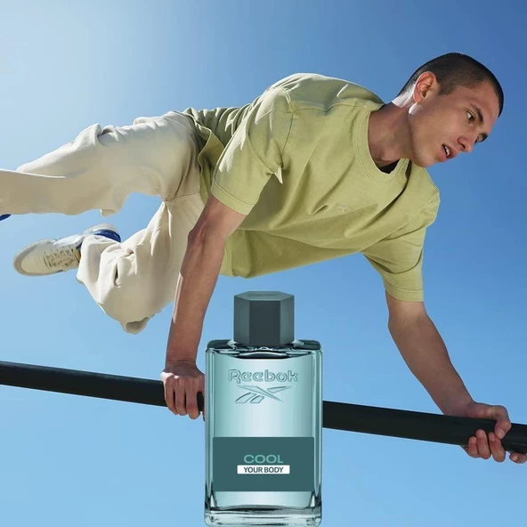 Reebok Cool Your Body EDT 100 ml Erkek Parfümü - 4
